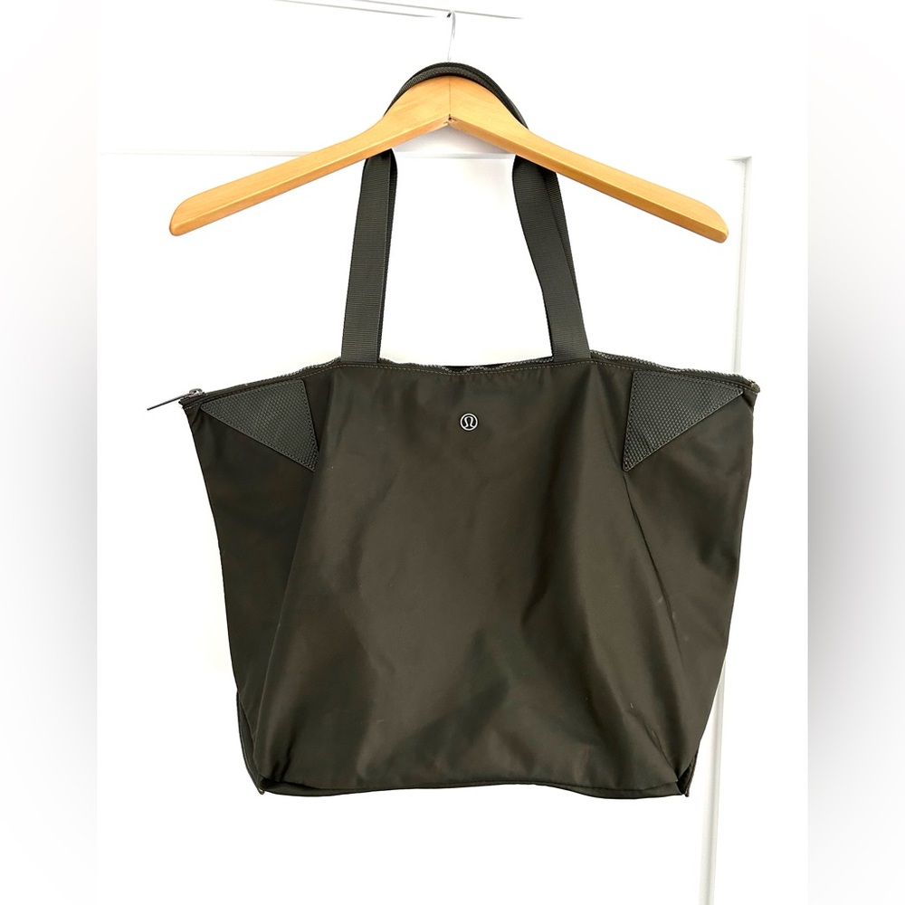 Lululemon Olive Green Tote Bag